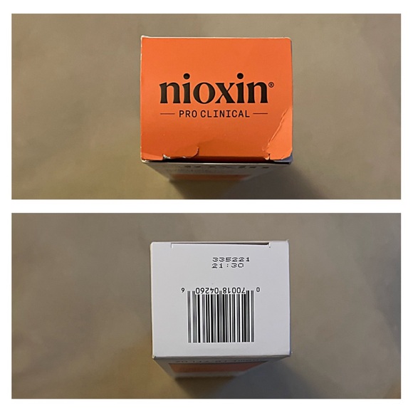 NIOXIN PRO CLINICAL 4 Leave In Treatment COLOR TREATED HAIR PROGRESSED THINNING - Picture 5 of 10